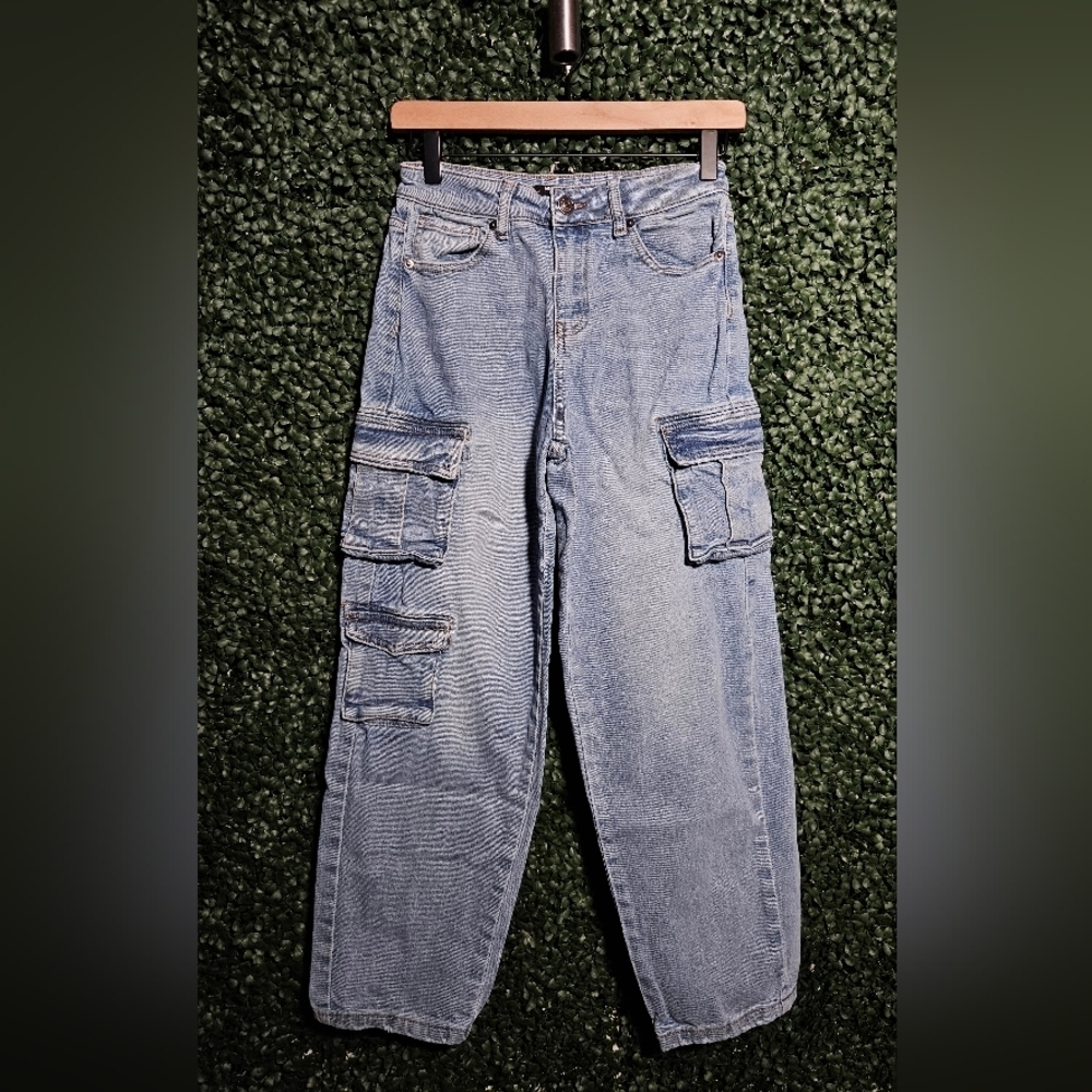 Forever 21 Light Blue Denim Pants